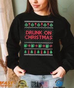 Top tyler hilton drunk on christmas 2022 shirt