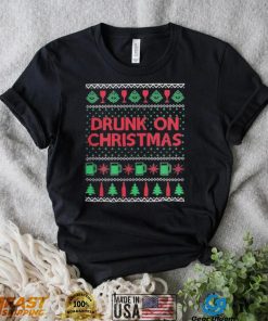 Top tyler hilton drunk on christmas 2022 shirt