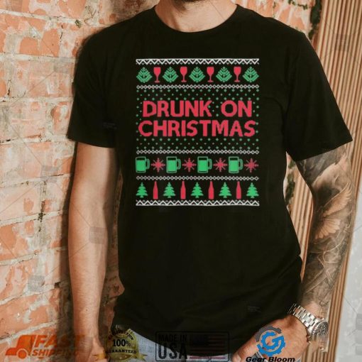 Top tyler hilton drunk on christmas 2022 shirt