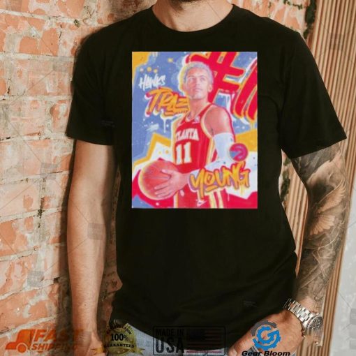 Trae young 11 atlanta hawks t shirt