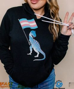 Trans dinosaur pride flag lgbt gay lesbian 2023 shirt