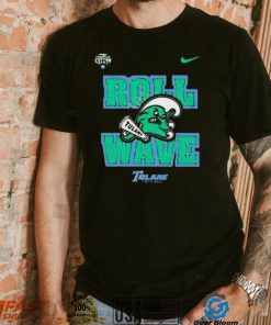 Tulane Football roll wave tulane green wave shirt