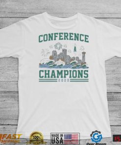 Tulane Green Wave 2022 Conference Champions Skyline Shirt