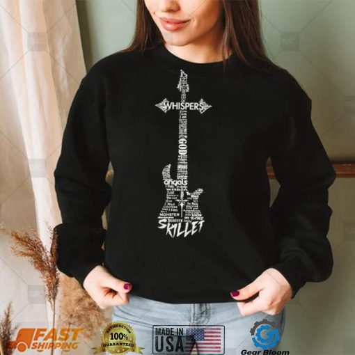 Typography Skillet Guitar Shirt