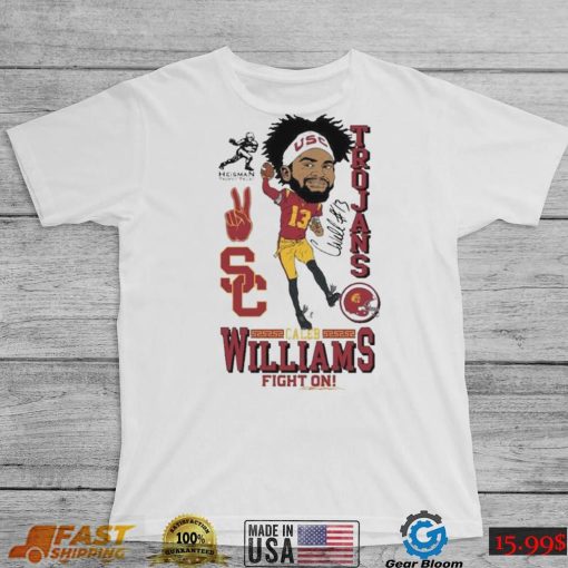 USC Trojans Caleb Williams 2022 Heisman Trophy Winner Fight On Shirt