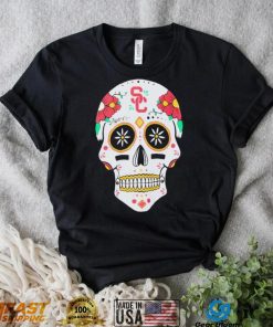 USC Trojans Fight On Sugar Skull T Shirt