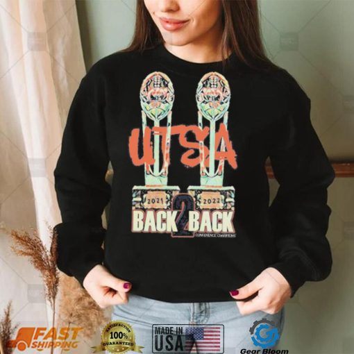 UTSA Roadrunners Back To Back Conference Champions Shirt