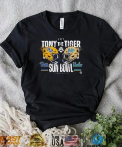 Ucla Bruins Vs Pittsburgh Panthers Tony The Tiger Sun Bowl 2022 Match up Shirt