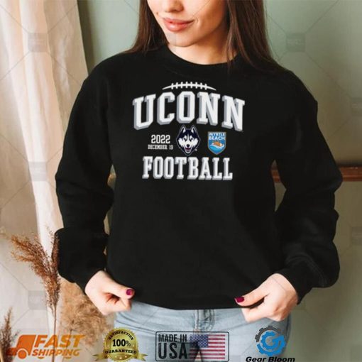 Uconn huskies 2022 myrtle beach bowl single team t shirt