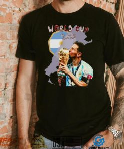 Unisex FIFA Qatar World Cup 2022 Lionel Andrés Messi Cuccittini Argentina FC T shirt