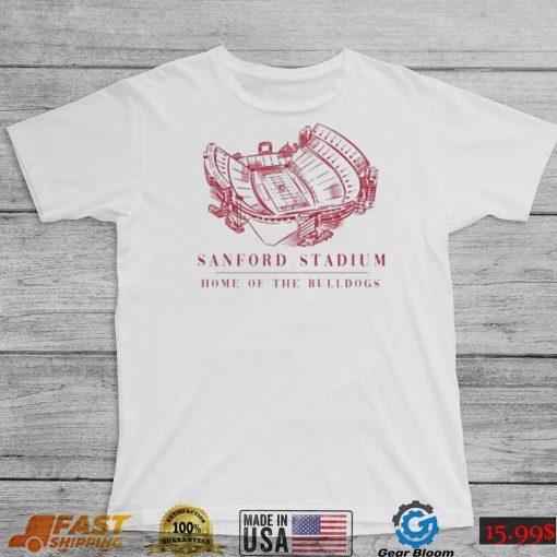 University Of Georgia Sanford Stadium Home Of The Bulldogs Shirt