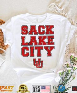 Utah Football Sack Lake City Shirt