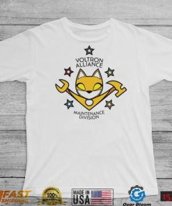 V A Maintenance Division Yellow Voltron Alliance Shirt