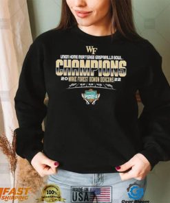 Union Home Mortgage Gasparilla Bowl Champions 2022 Wake Forest Demon Deacons Shirt