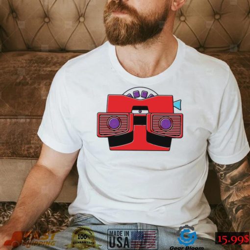 Viewmaster movie logo shirt