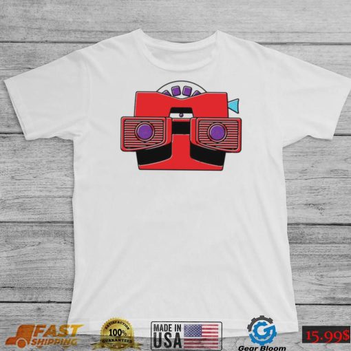 Viewmaster movie logo shirt