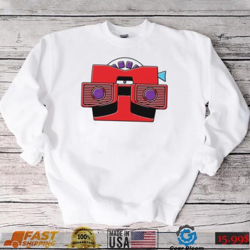 Viewmaster movie logo shirt