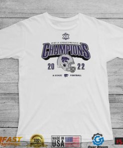 Vintage Helmet K State Wildcats 2022 Big 12 Football Champions Shirt