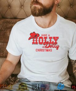 Vintage Holly Dolly Christmas T Shirt Dolly Parton Christmas Funny Gift