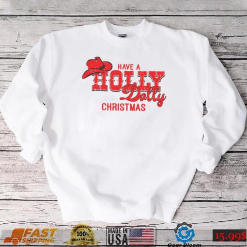 Vintage Holly Dolly Christmas T Shirt Dolly Parton Christmas Funny Gift