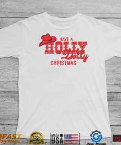 Vintage Holly Dolly Christmas T Shirt Dolly Parton Christmas Funny Gift