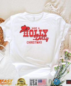 Vintage Holly Dolly Christmas T Shirt Dolly Parton Christmas Funny Gift