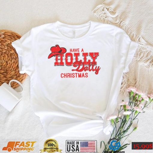 Vintage Holly Dolly Christmas T Shirt Dolly Parton Christmas Funny Gift