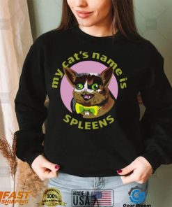 Vintage My Cat’s Name Is Spleens Shirt