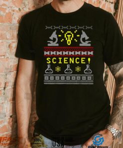 Vintage Science Nerd Ugly Christmas T Shirt