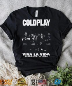 Viva La Diva Coldplay Black And White Art shirt