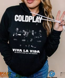 Viva La Diva Coldplay Black And White Art shirt