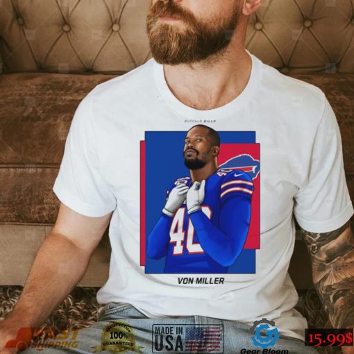 Von Miller Biller Buffalo Bills Shirt Red Mode shirt