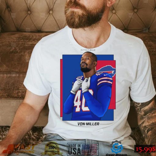 Von Miller Biller Buffalo Bills t shirt