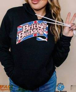 WWE British Bulldog Flag Shirt