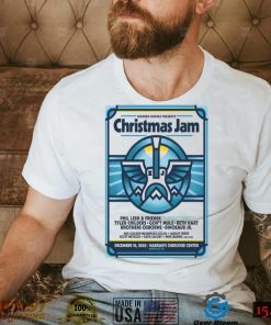 Warren haynes presents Christmas jam asheville nc december 10 2022 poster shirt