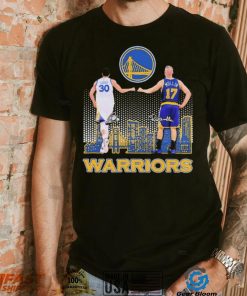 Warriors Curry 30 And Mullin 17 City Signature Shirt