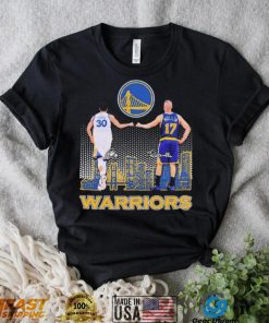 Warriors Curry 30 And Mullin 17 City Signature Shirt