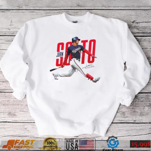 Washington Nationals Juan Soto signature shirt