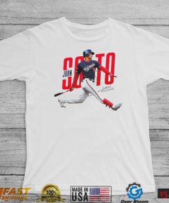 Washington Nationals Juan Soto signature shirt