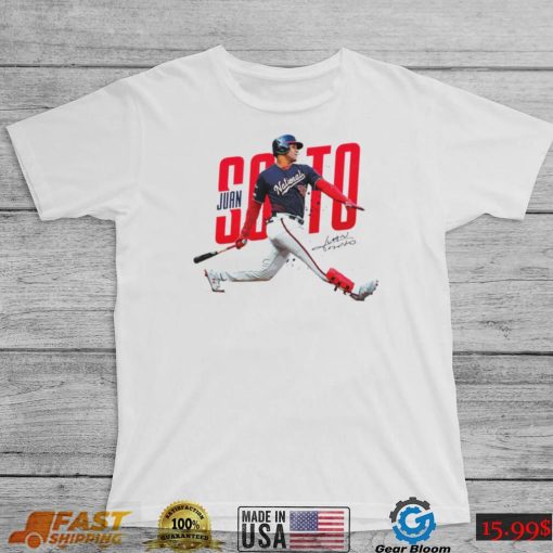 Washington Nationals Juan Soto signature shirt