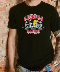 Waynes World Party Time Aurora Illinois est 1992 Shirt