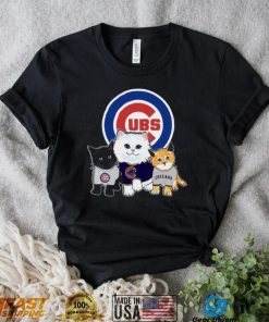 We Love Wrigley Chicago Cubs Baseball Fans And Cat Lovers Funny T Shirt