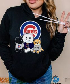 We Love Wrigley Chicago Cubs Baseball Fans And Cat Lovers Funny t shirt