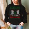 We Wish You A Meowy Cat Ugly Christmas T Shirt