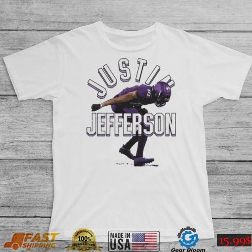 Wearing Purple Justin Jeffer Minnesota Vikings Unisex T Shirt