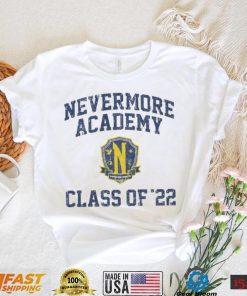 Wednesday Addams Nevermore Academy Class Of 22 Shirt