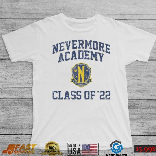 Wednesday Addams Nevermore Academy Class Of 22 Shirt