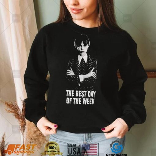 Wednesday Addams The Best Day Of The Week T Shirt