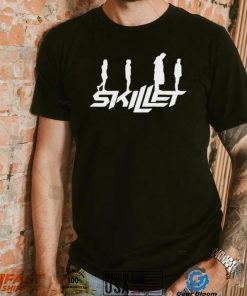 White Design Skillet Band Members Fanart Shirt