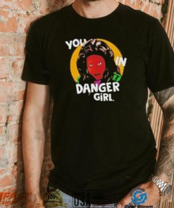 WhoopI goldberg you in danger girl shirt